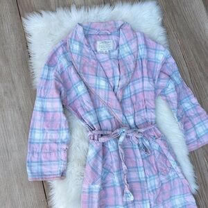 Vintage Victoria’s Secret country cottons pink plaid robe